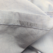 Chemise Stafford XL Oxford Bleu Clair Classic Fit Coton Poche manches longues