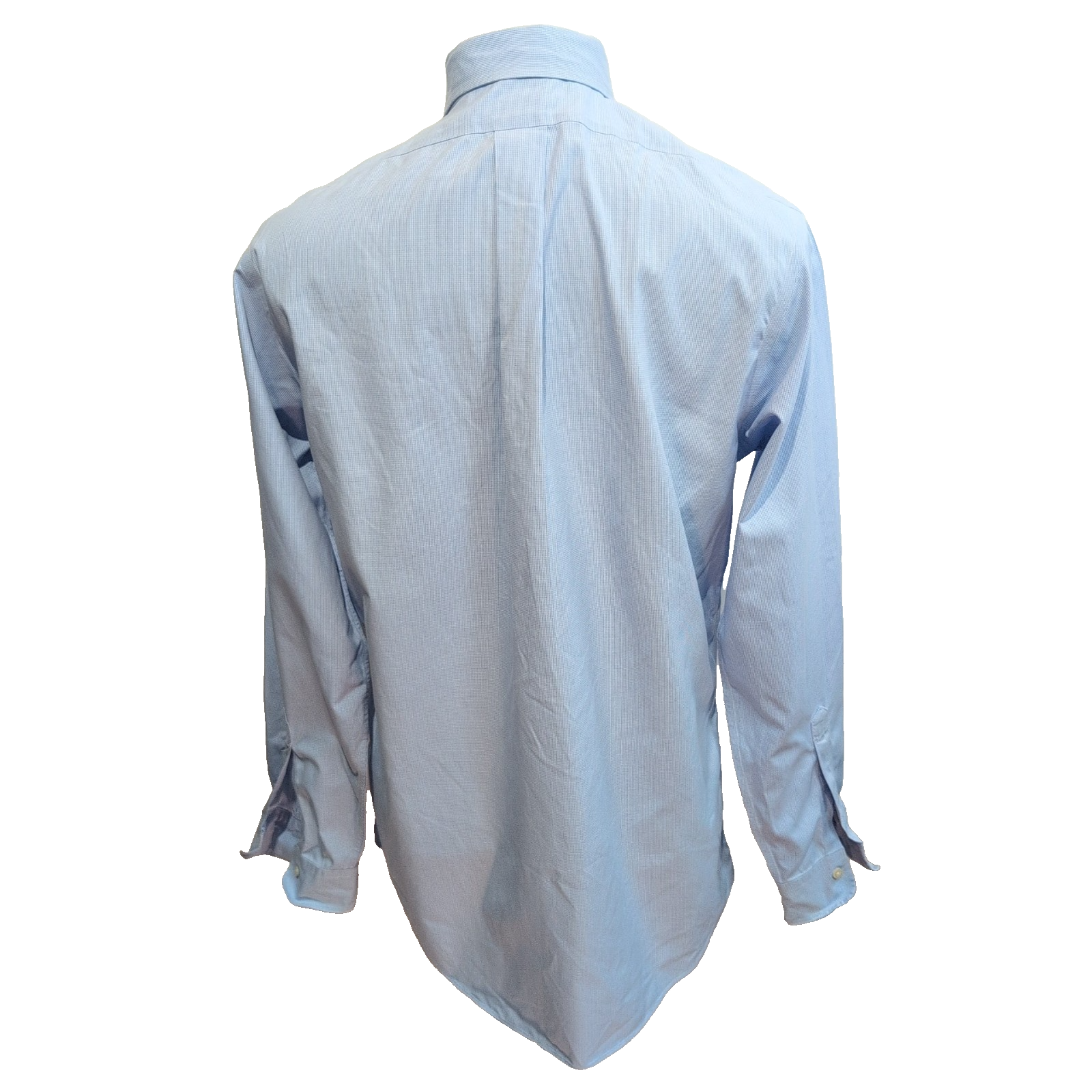Chemise Brooks Brothers Regent M/L Bleu Pied-de-poule Supima Coton