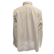 Chemise Ralph Lauren XL Blanc Cassé Classic Fit Logo Brodé Manches Longues