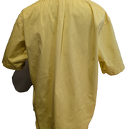 Ralph Lauren Chemise Blake M Jaune Logo Marron Manches Courtes