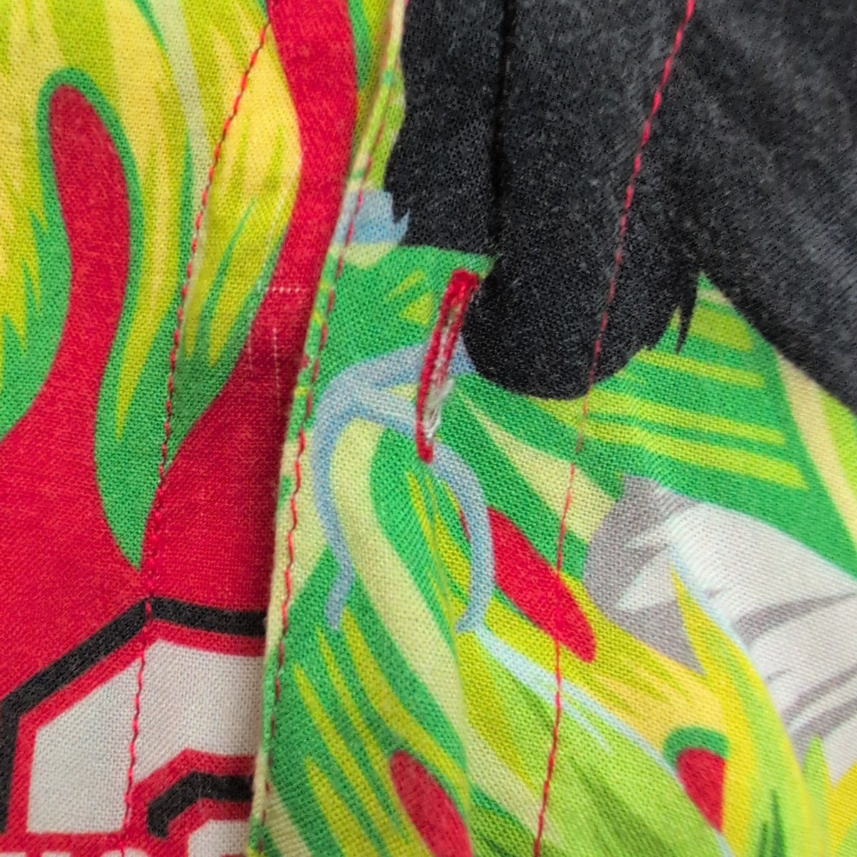 Chemise Hawaïenne Manches Courtes Viscose Ananas Perroquet Ohio L