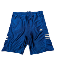 Short Sport Adidas Vintage Bleu Brillant Satiné Taille 14-16 ans