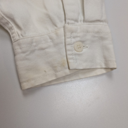 CHEMISE LEVI'S Jean Blanc Denim XL TG Homme Vintage 2 Poches Coton