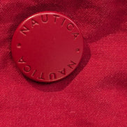NAUTICA Veste Imperméable Coupe-Vent XXL Rouge Logo Brodé | 315BSR