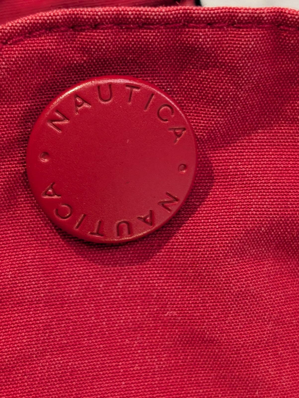 NAUTICA Veste Imperméable Coupe-Vent XXL Rouge Logo Brodé | 315BSR