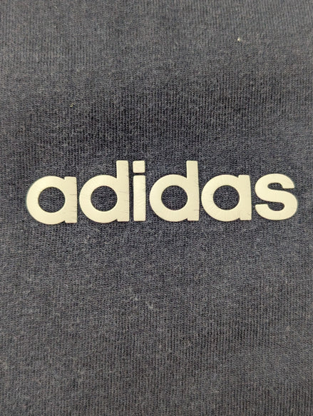 T-Shirt Adidas Bleu Marine - Taille S Homme - Très Bon État - Sportswear