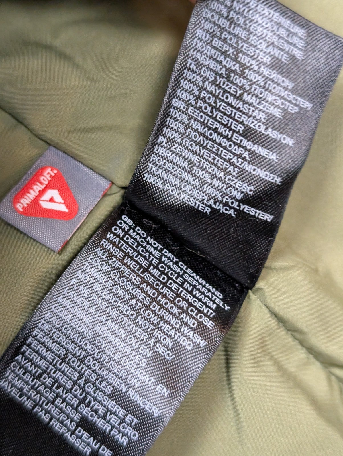 Veste Longue femme THE NORTH FACE Matelassée Kaki - Taille M