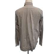Chemise Ralph Lauren L Grise Logo Bleu Ciel Manches Longues