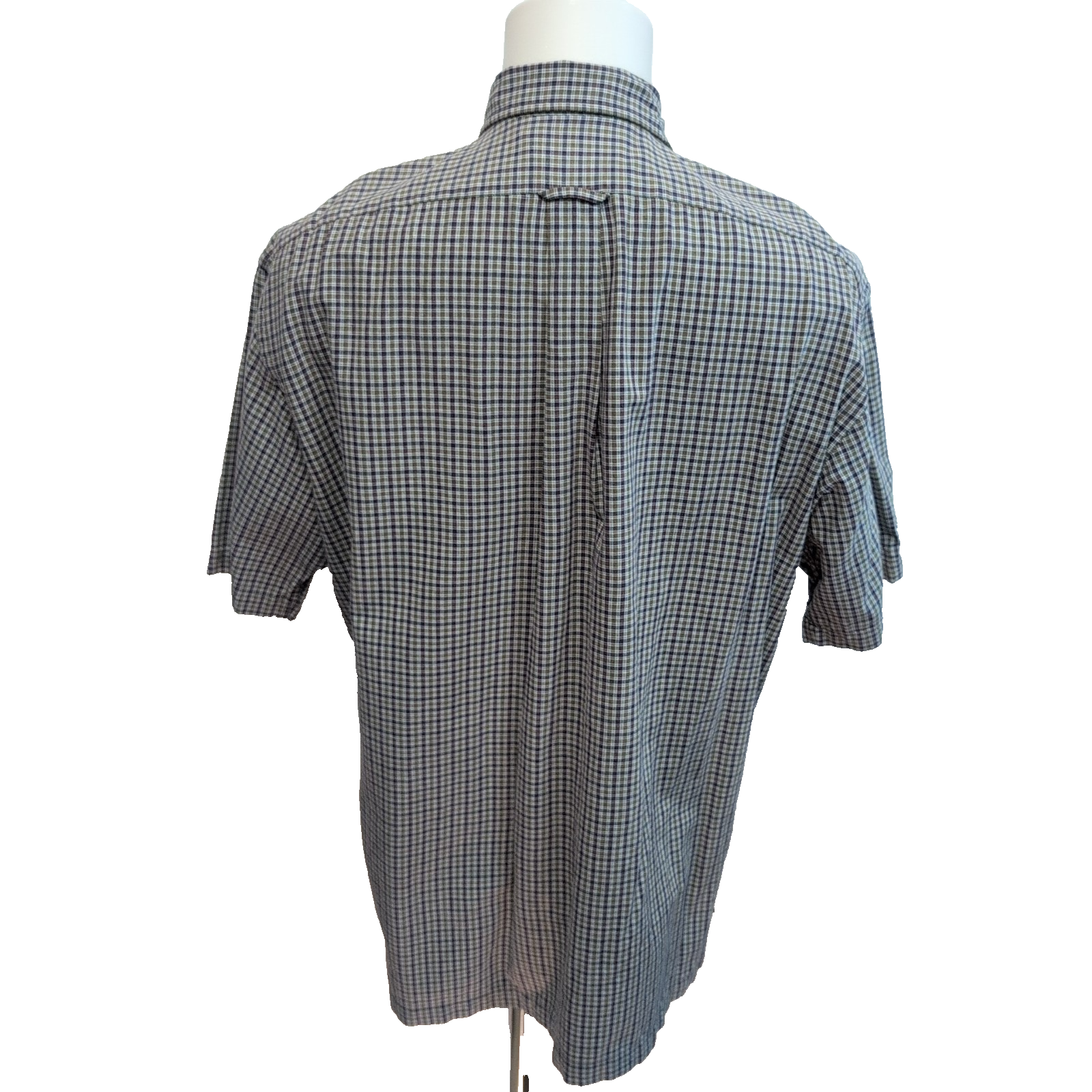 Chemise Polo Ralph Lauren Caldwell USA L Carreaux Rare Poche manches courtes