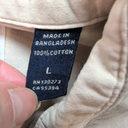 Chemise Wrangler crème 100% coton 2 poches rabat Taille L (Défaut)