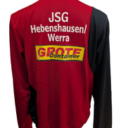 Veste de survêtement Adidas Rouge Taille L (Taille grand - Mesures réelles)