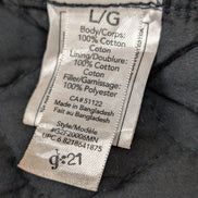 G:21 Surchemise Matelassée Flanelle Homme T.L Veste Carreau Workwear |241S