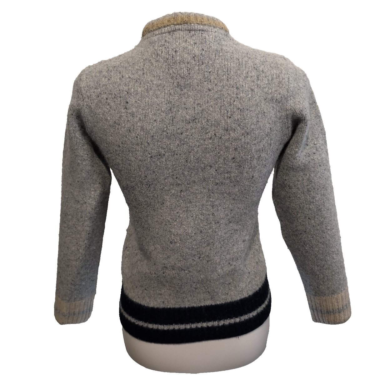 Pull Tommy Hilfiger femme Laine d'Agneau Gris H Preppy Taille M XXS XS