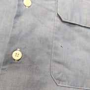 Chemise Dickies 3XL Bleu Manches Courtes Workwear 2 Poches Logo Brodé