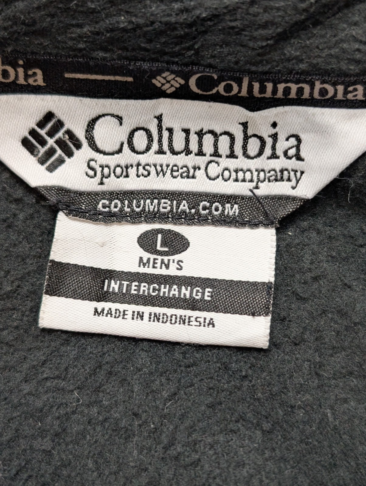 Veste Polaire Columbia Noire Homme Outdoor Sport - Taille L