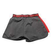 Short Under Armour HeatGear Gris & Orange Fluo - Femme Taille S