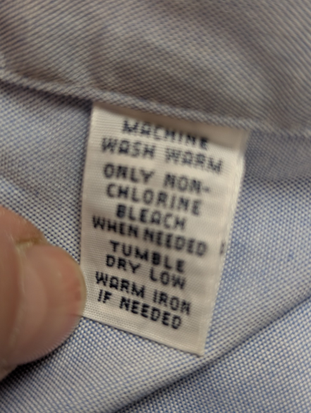 Chemise Ralph Lauren XL XXL Bleu Clair Classic Fit Shirt Button Down