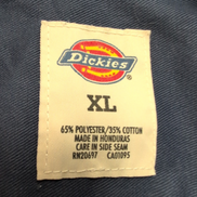 Chemise Dickies XL Bleu Marine Workwear Manches Courtes 2 Poches Logo