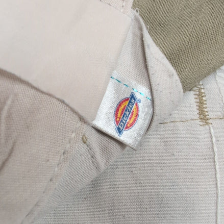 Short Dickies Workwear Crème Homme W36 Coupe Droite Très Bon État