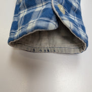 CHEMISE CHAPS FLANELLE DOUBLÉE M Bleue Carreaux VESTE Workwear