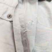 Chemise Harley-Davidson 2XL Sans Manches Gris Brodé Aigle Dos Lin Coton