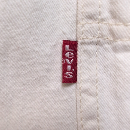 Levi's Chemise Denim Blanche Vintage Red Tab 100% Coton Homme Taille M