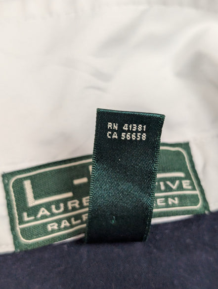 Polo manches courtes Lauren Active Ralph Lauren femme S vert rayures marine