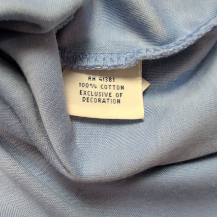 Polo Ralph Lauren Homme L Bleu Clair Logo Jaune Polo Manches Courtes