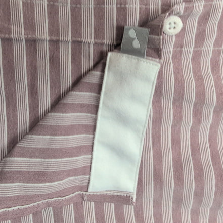 Chemise Columbia Omni Shade M bordeaux rayures manches courtes UV