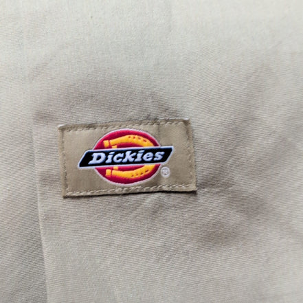 Chemise Dickies XXL Beige Made in Mexico Workwear 2 Poches Brodé