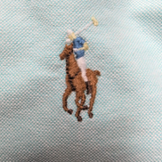 Chemise Ralph Lauren S Turquoise Oxford Logo Marron Button Down Shirt