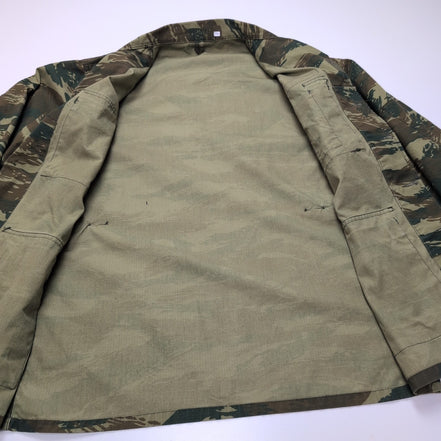 Veste militaire camouflage kaki marron Taille M Army Combat Ripstop Tiger Stripe