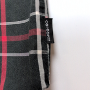 Chemise Carhartt Manches Courtes Rouge et Noir à carreaux - Taille XL