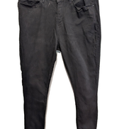 Jean Levi's Signature Femme Noir Mid Rise Skinny W33 L30 T44 Stretch