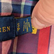 Chemise Ralph Lauren Shirt S Carreaux Multicolores Classic Fit Button Down QR