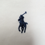 Chemisier Polo Ralph Lauren Taille S Blanc Logo Bleu Marine Manches longues