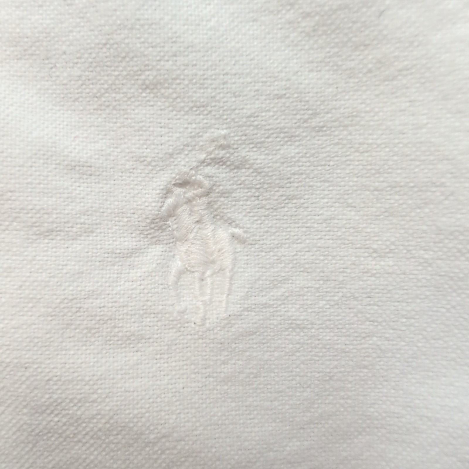 Chemise Ralph Lauren Enfant XL 18-20 Blanche Logo Blanc Button Down Shirt