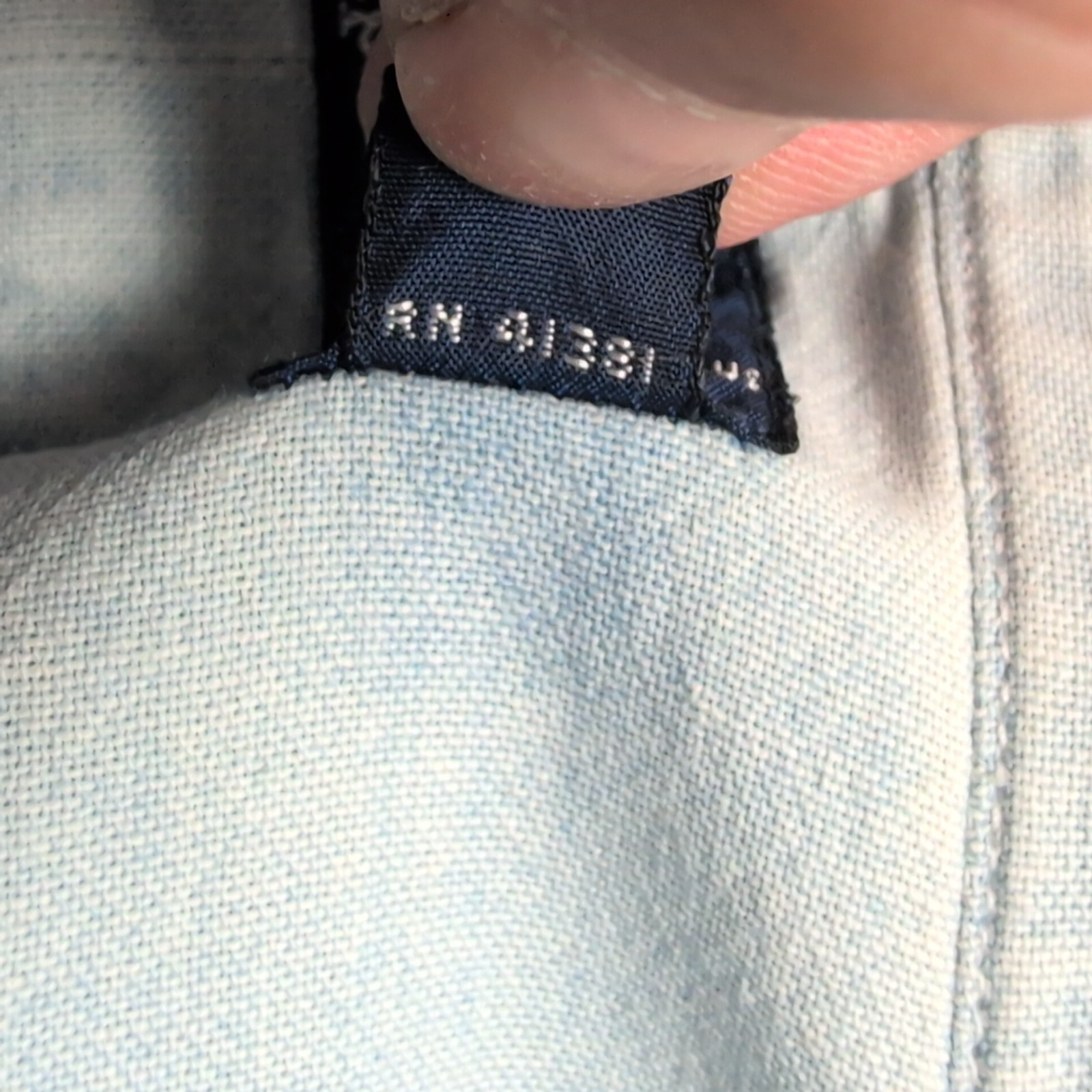 Chemise Polo Ralph Lauren M Vintage Jean Bleu Logo Marron Manches Courtes