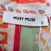Chemise Hawaïenne Femme Musy Muse Paris S Neuve Coton Manches Longues