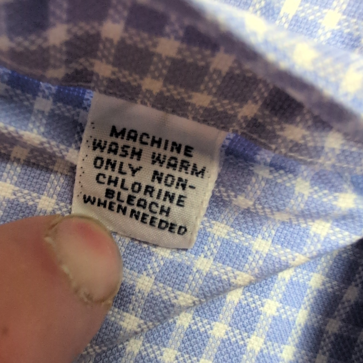 Chemise Polo Ralph Lauren Philip M L Bleu Carreaux Sans Logo