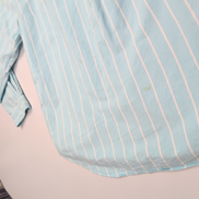 Chemise Ralph Lauren Classic Fit XL Turquoise Rayures Logo Premium