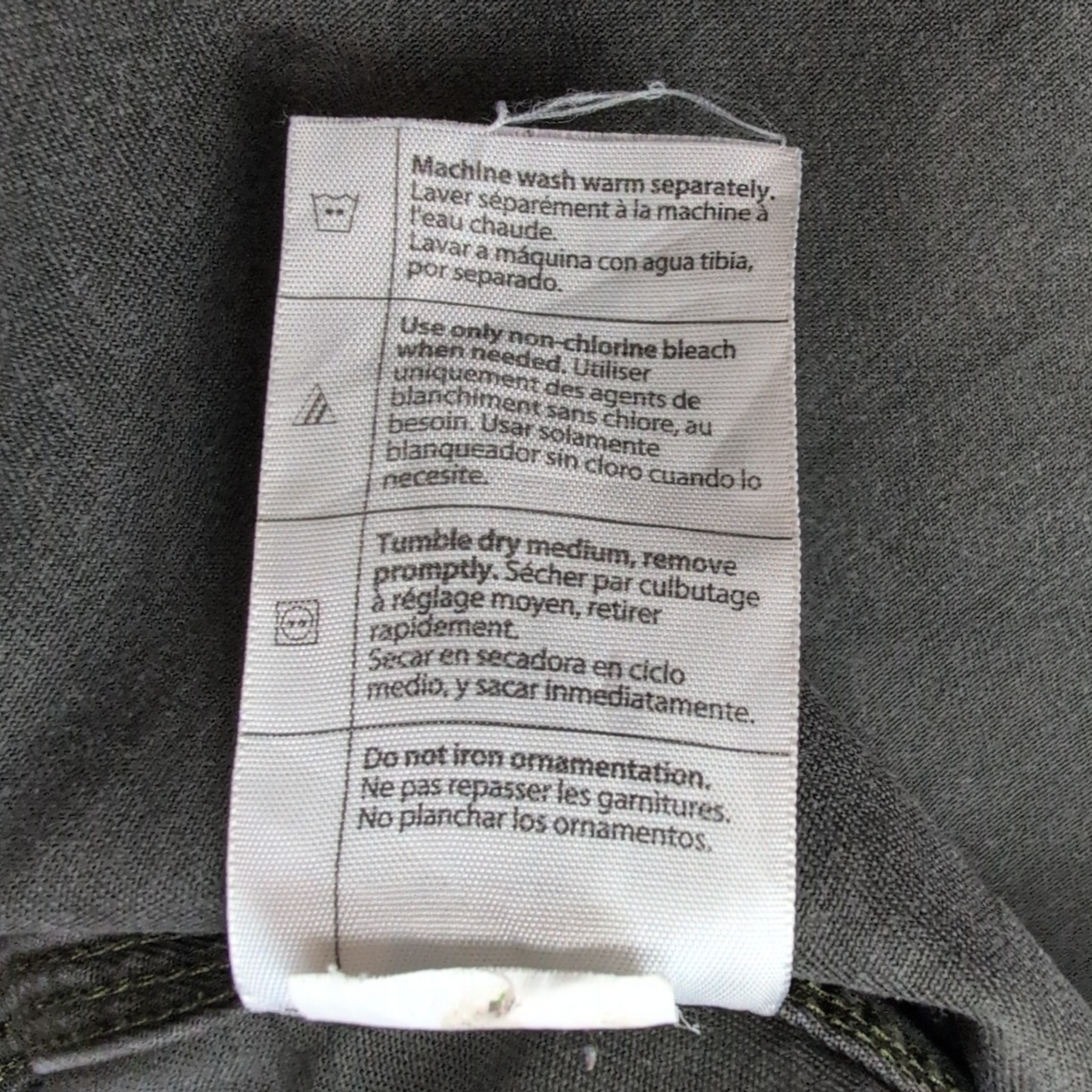 Chemise Carhartt XL Vert Foncé Coton Épais Workwear Manches Longues