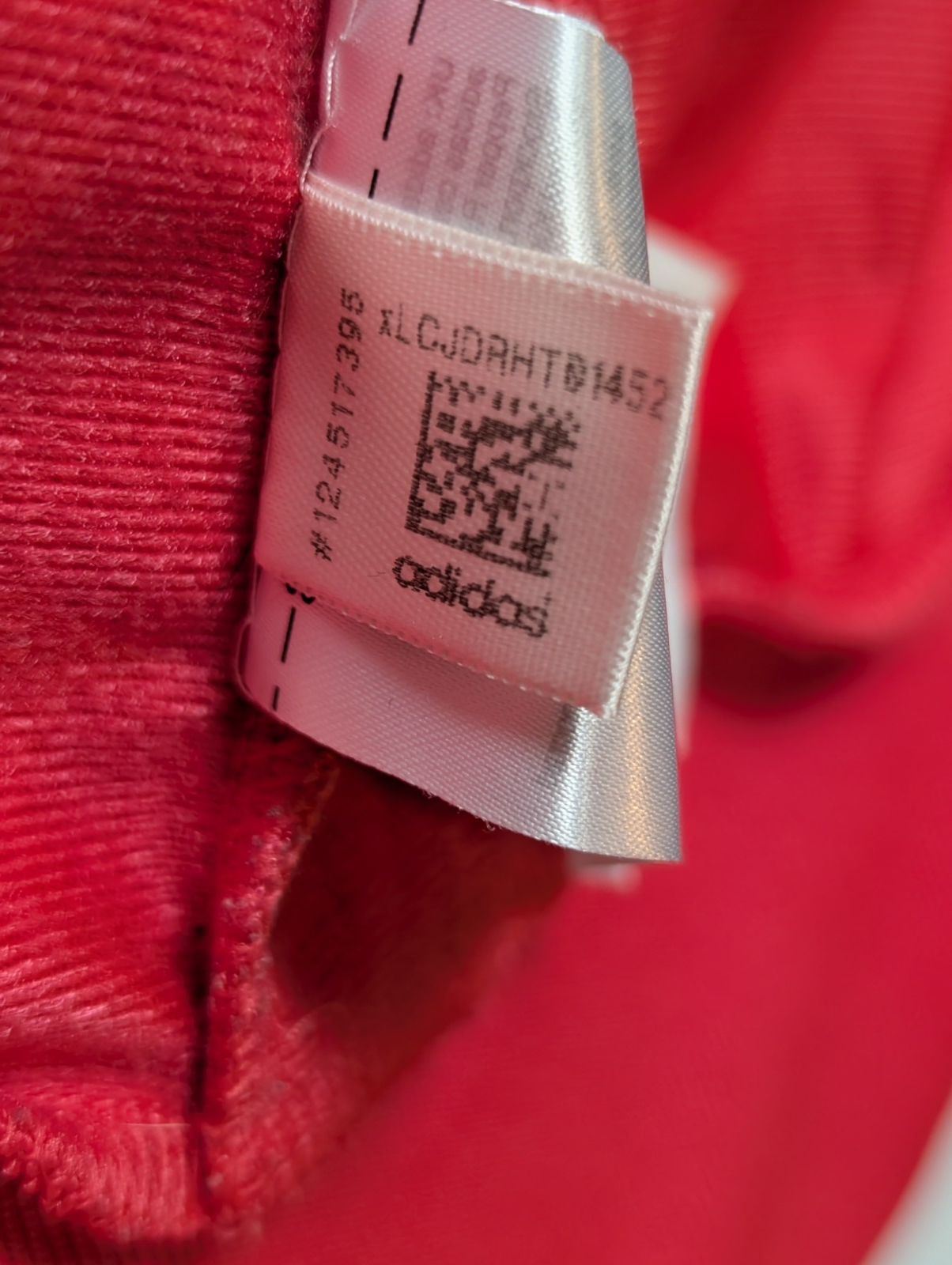Veste Adidas Rose Femme Taille XS / 14-15 ans Sportswear Training Zippée - BEG
