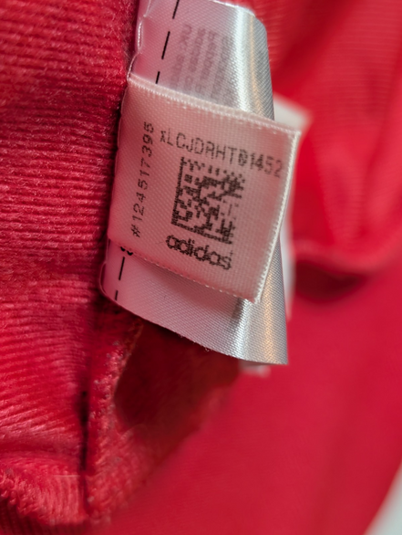 Veste Adidas Rose Femme Taille XS / 14-15 ans Sportswear Training Zippée - BEG