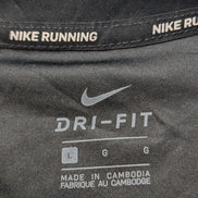 Haut Nike Running Dri-Fit Femme Noir Manches Longues Taille L
