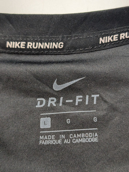 Haut Nike Running Dri-Fit Femme Noir Manches Longues Taille L