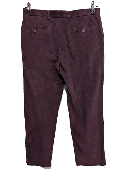 Pantalon Velours Lauren Ralph Lauren W33 L30 Violet Excellent État 👖🍇✨