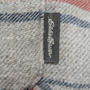 🔥 CHEMISE FLANELLE EDDIE BAUER S (P) MOTIF AZTÈQUE TRIBAL BOUTONS GRAVÉS