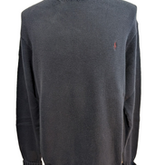 ➜ Pull POLO Ralph Lauren Maille Dense Bleu Marine Col Rond - Taille L