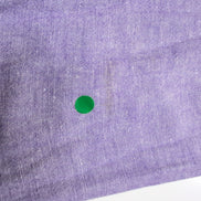 Chemise Express M Lin Coton Violet Chiné Manches Retroussables 2 Poches